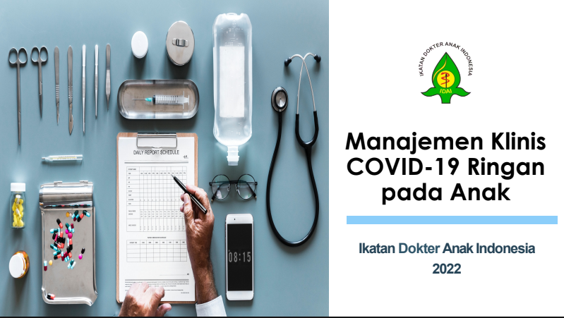Manajemen Klinis COVID-19 Ringan pada Anak